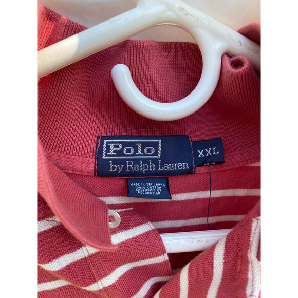 Polo by Ralph Lauren Red-Striped Golf Shirt - Men's SIZE XXL Great Condition! - Picture 2 of 3